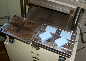 焼き上がり固形になりました