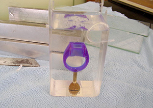 気泡もなくきれいに出来上がりました